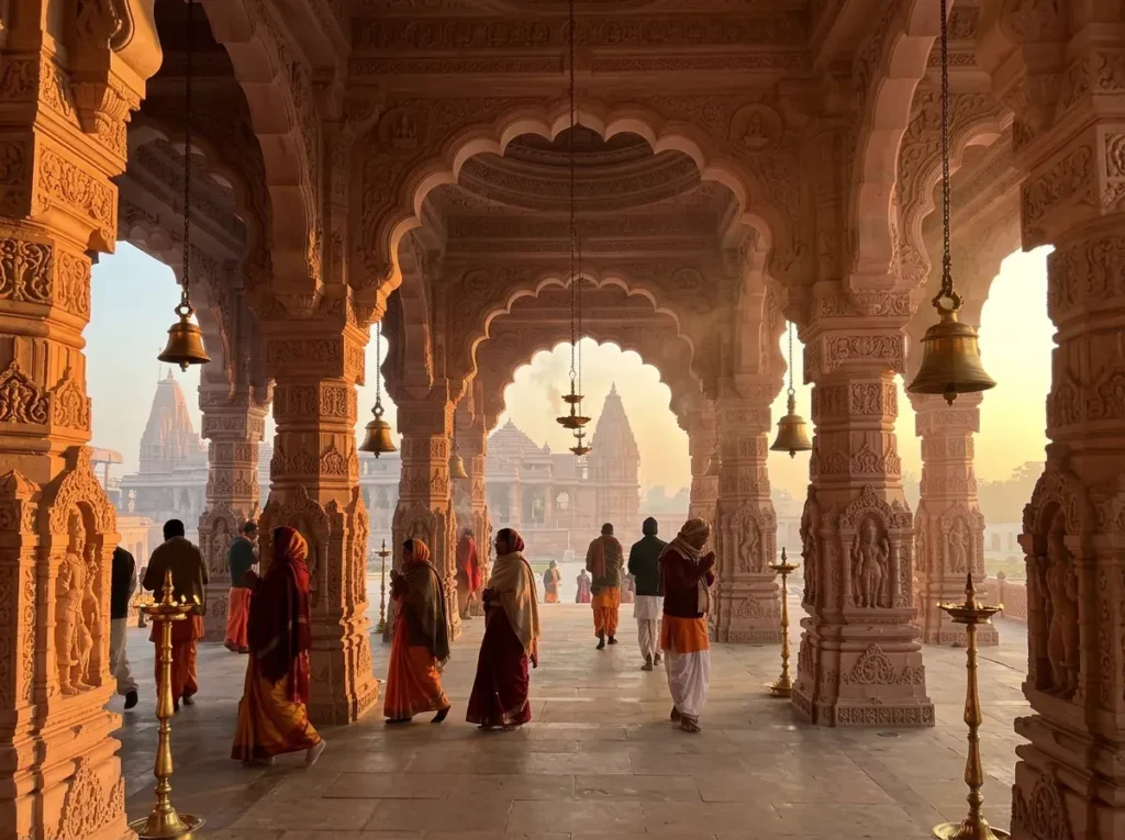 AYODHYA YATRA PLANNING: THE ONE-PAGE GUIDE — FRONT VIEW / HERO — hero image, 16:9, first-hand photo preferred; if sourced, credit visibly