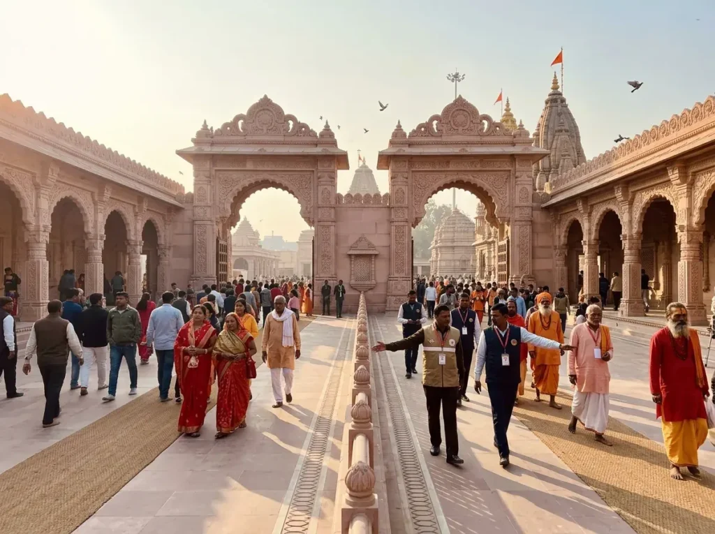 KASHI VISHWANATH DARSHAN TIMINGS — DARSHAN BLOCKS — supporting photo for this section, first-hand preferred