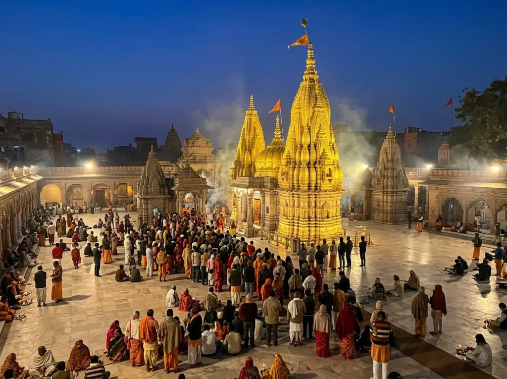 KASHI VISHWANATH AARTI TIMINGS AND TICKET — BOOKING FACTS — supporting photo for this section, first-hand preferred