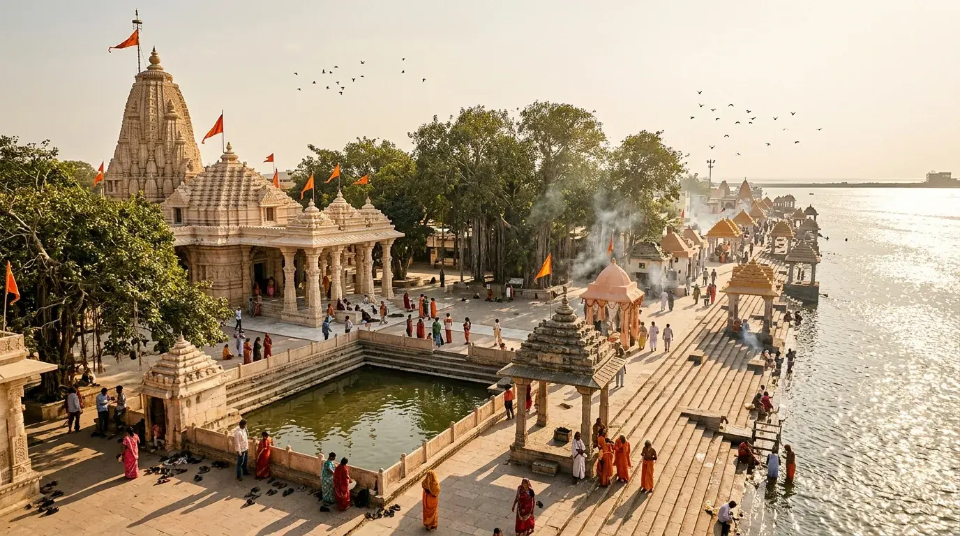 Somnath Circuit: Bhalka Tirth, Prabhas Patan Museum & the Gir–Dwarka Pairings — featured image